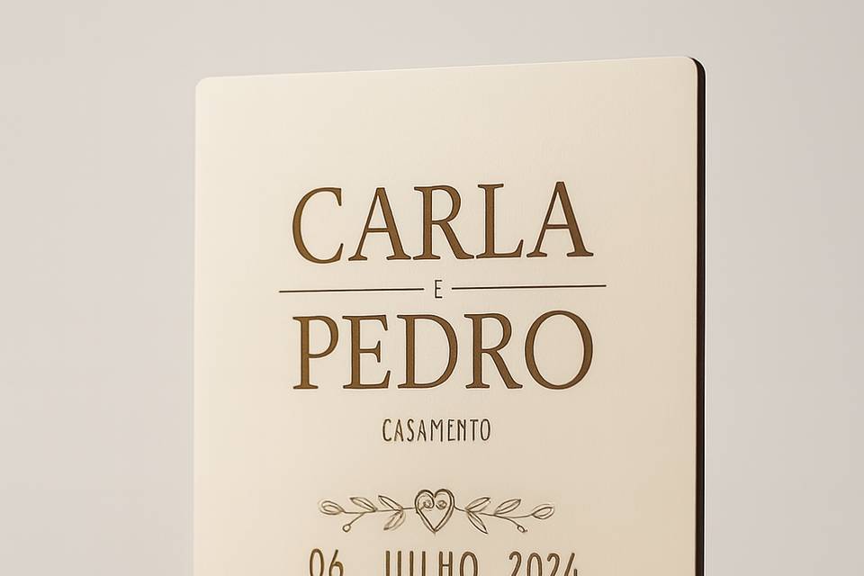 Convite de Casamento