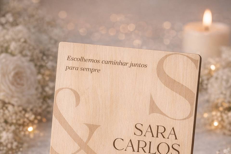 Convite de Casamento