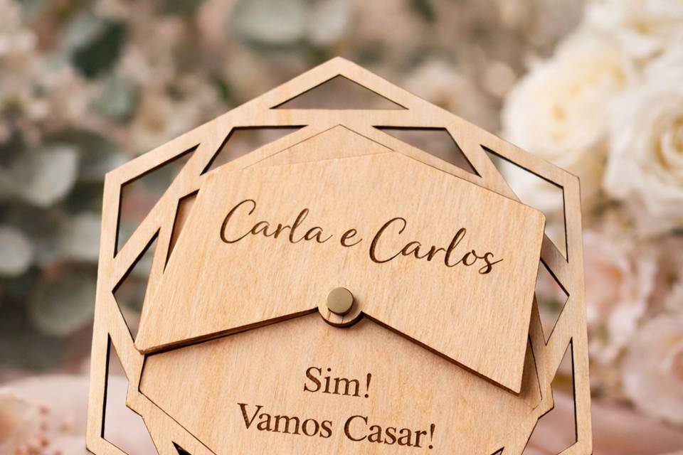 Convite de Casamento