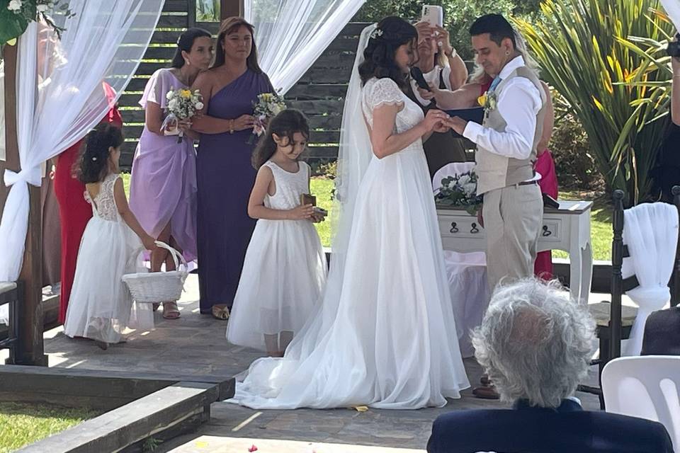 A troca das alianças