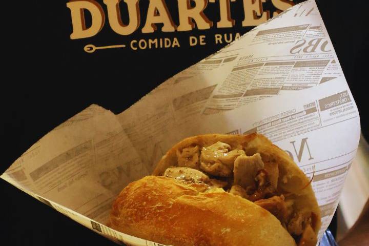 Sandes de leitão.