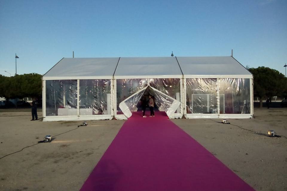 Tenda de 150 m2