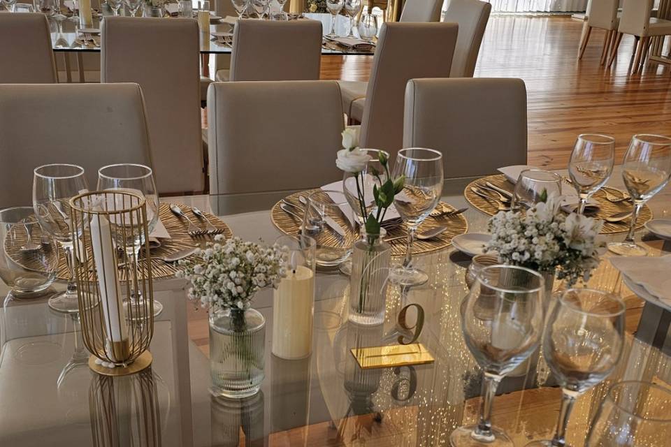 Decoração de mesa