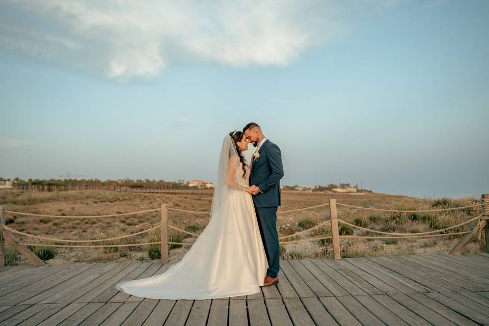 Casal lindo na praia