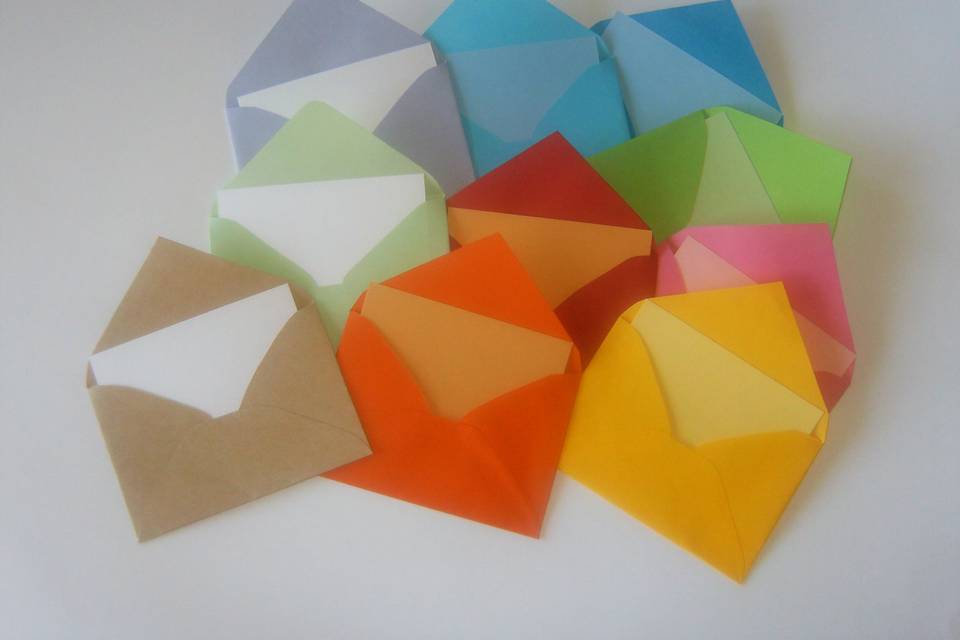 Envelopes 7x11 com cartão