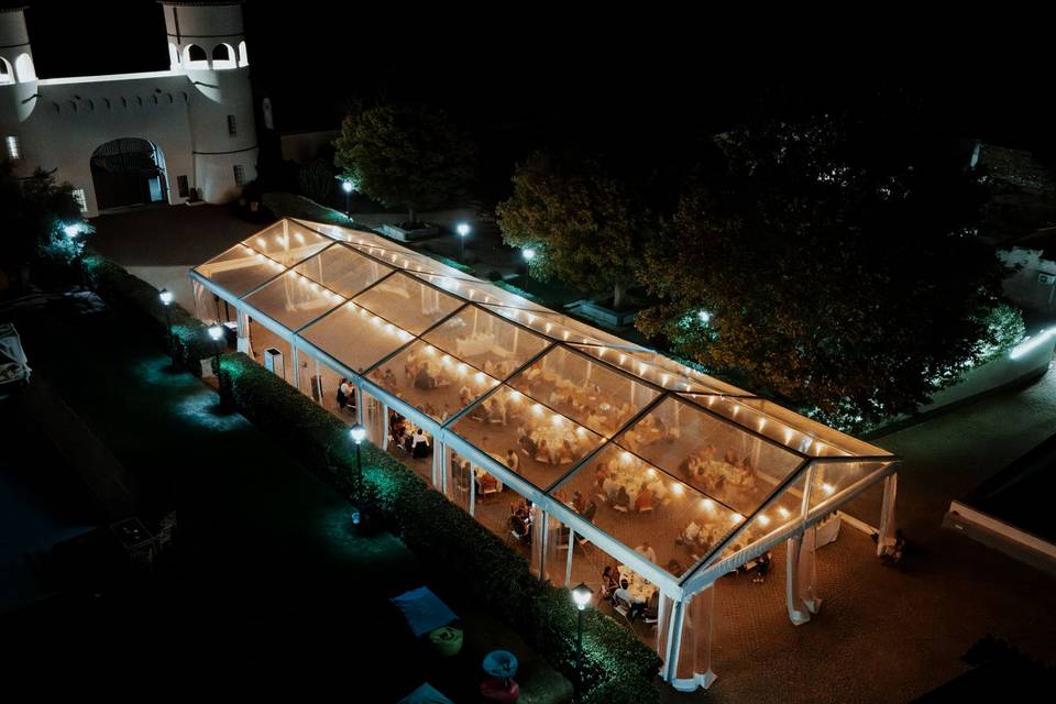 Tenda jantar - Noite