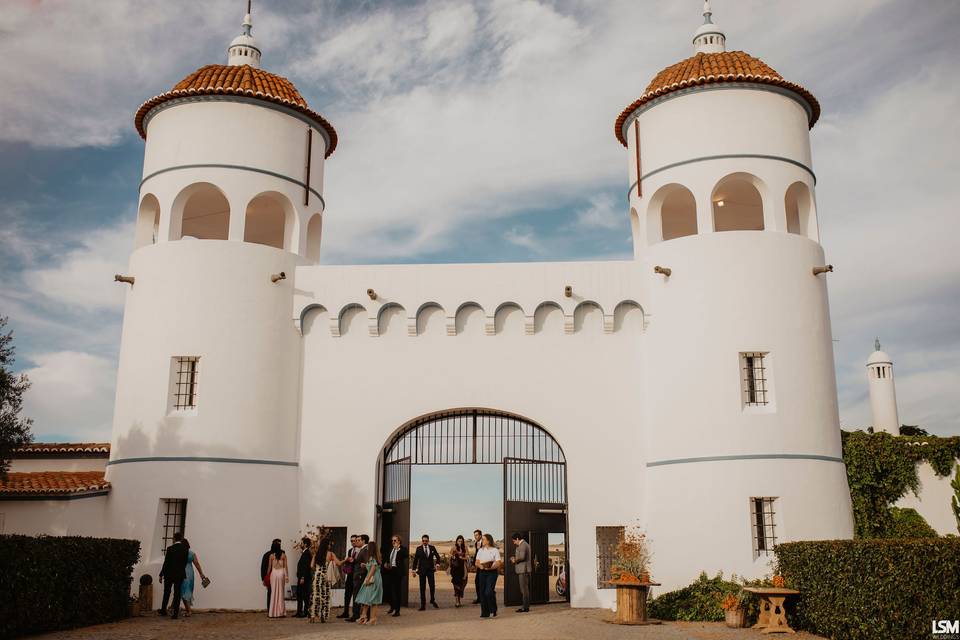 Entrada da herdade