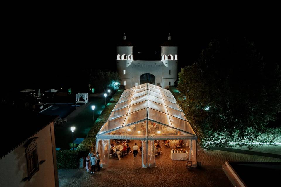 Tenda jantar - Noite