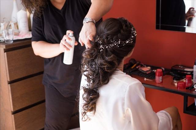 Makeup e hairstyling noiva