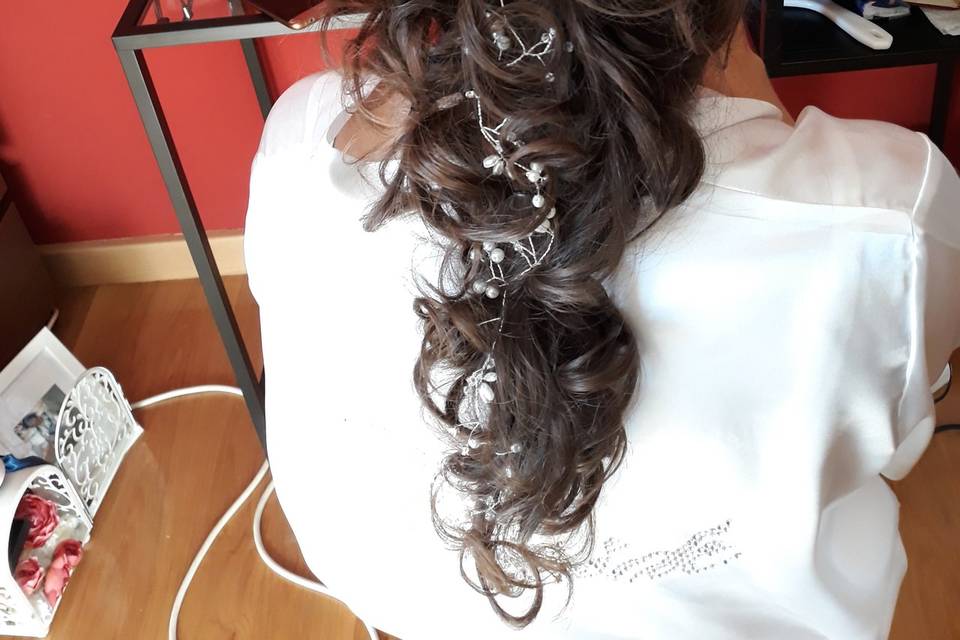 Makeup e hairstyling noiva