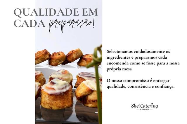 Qualidade em cada preparação!