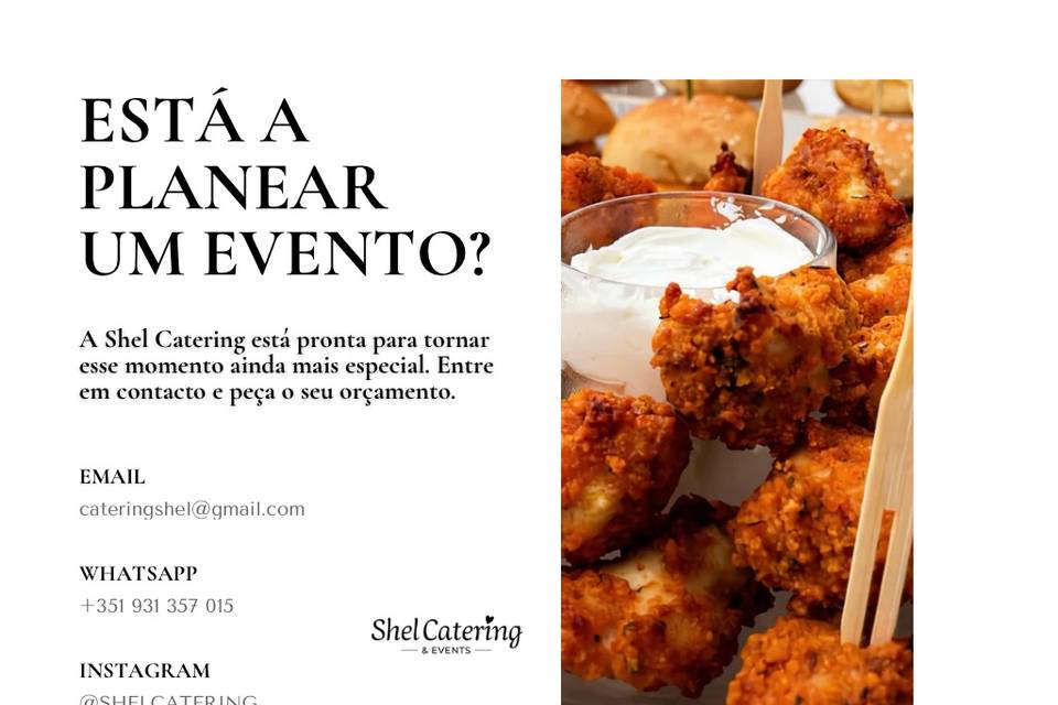 Planeie o seu evento!