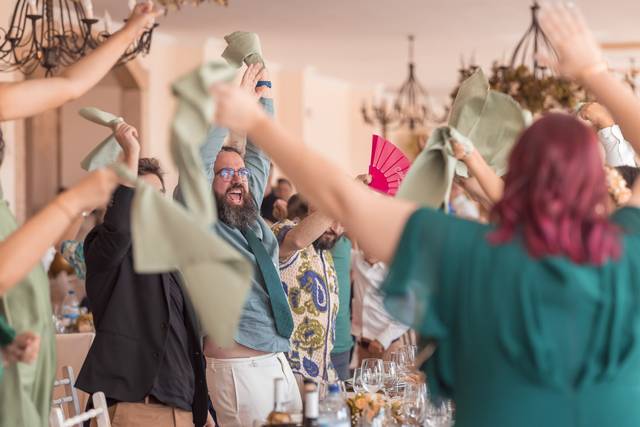 Convidados como foco