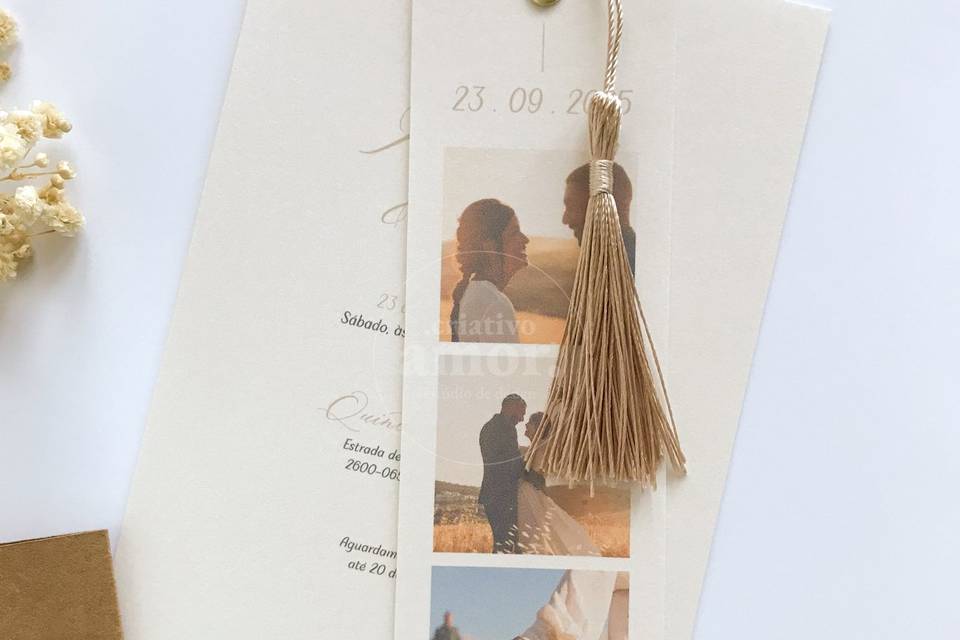 Convite Patricia & Luís