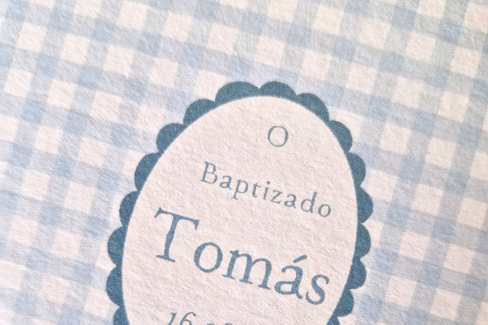 Convite Baptizado