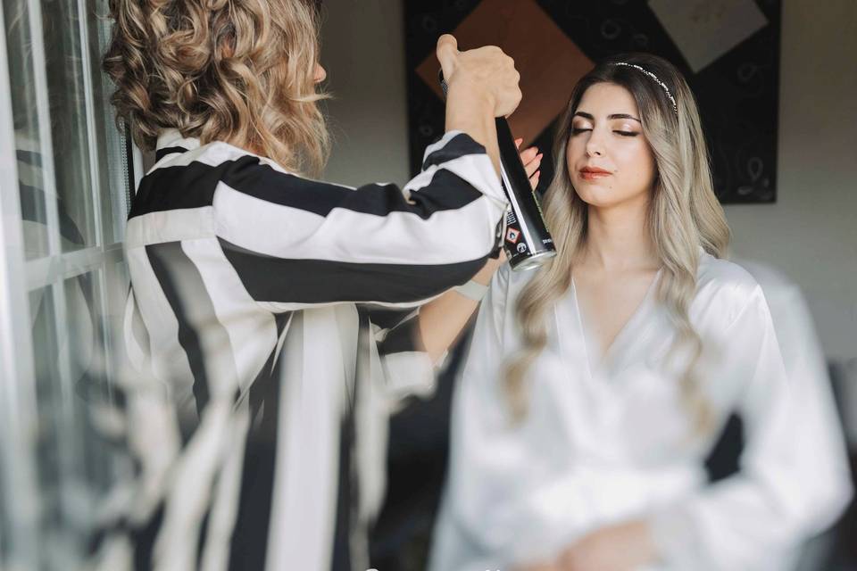 Noiva Inês| Hair | Makeup