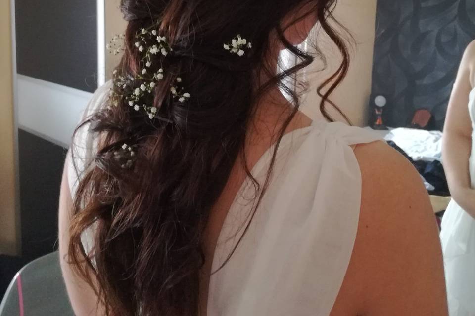 Penteado noiva relaxada
