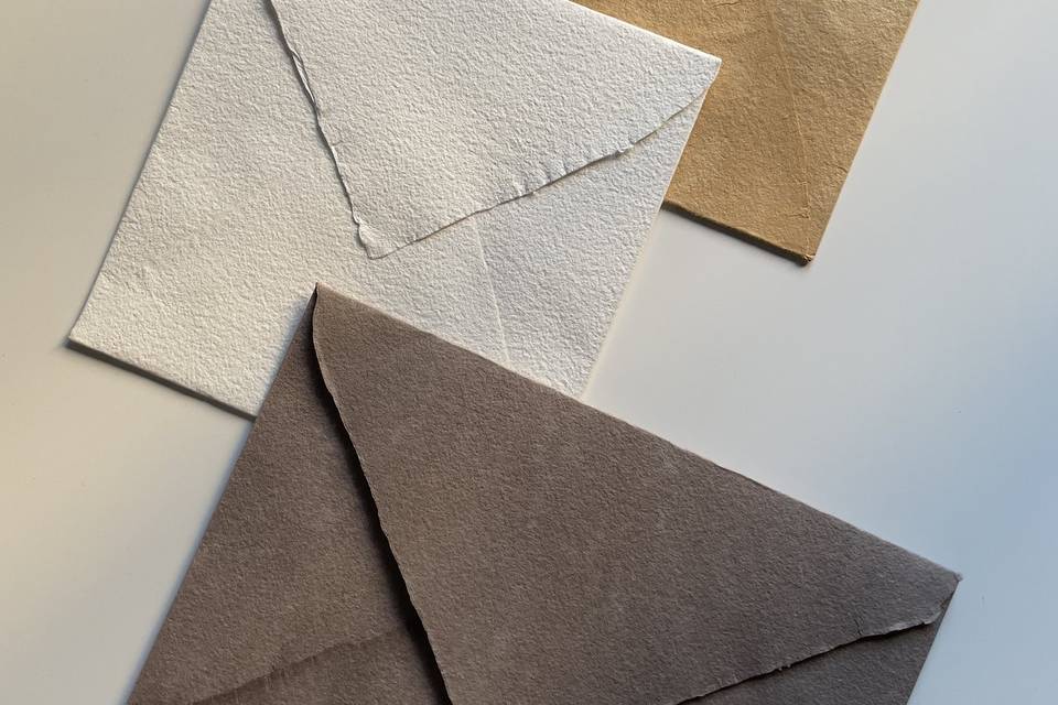 Envelopes artesanais