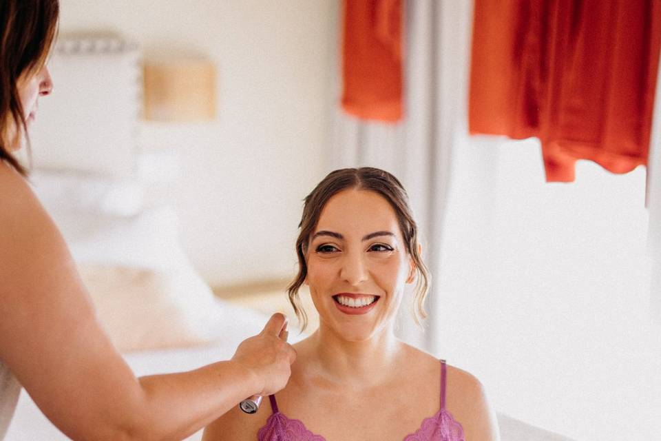Make up and hair