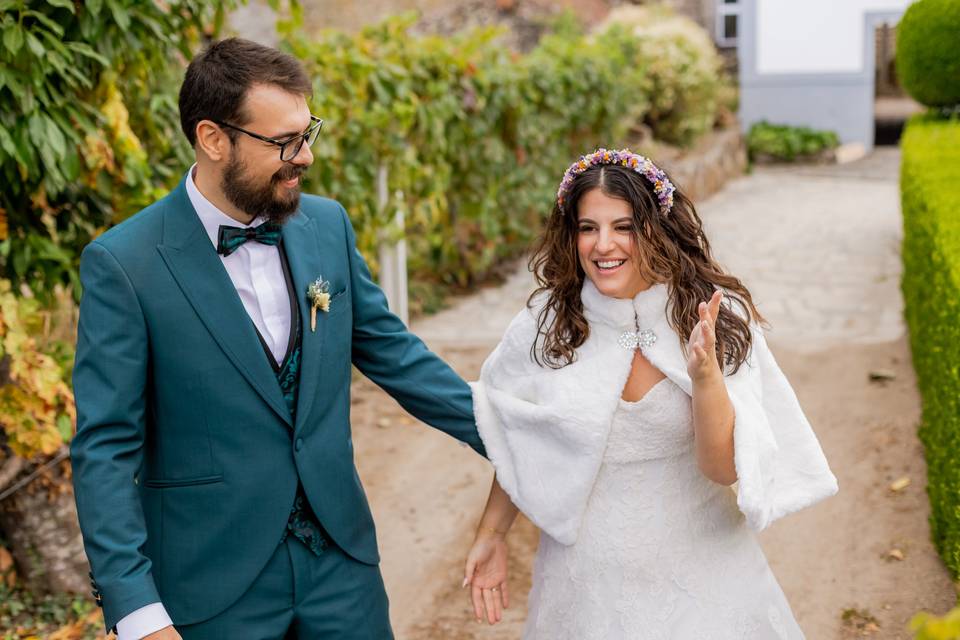 Noiva maquilhagem e penteado