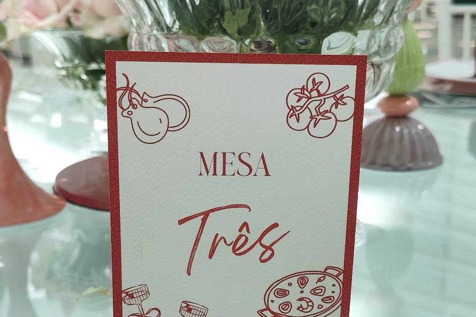 Número de mesa