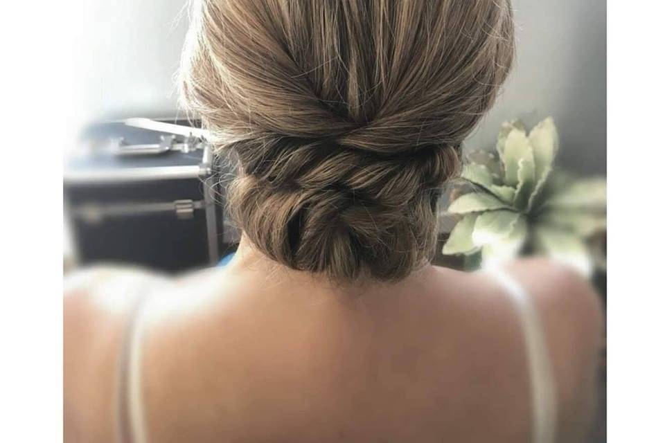 Penteado de convidada