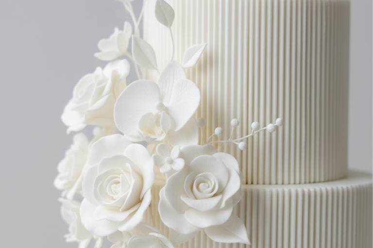 Bolo de Casamento Cenográfico