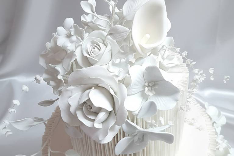 Bolo de Casamento Cenográfico