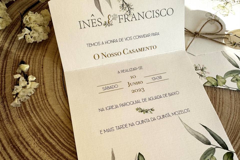 Crie convites de casamento espetaculares online