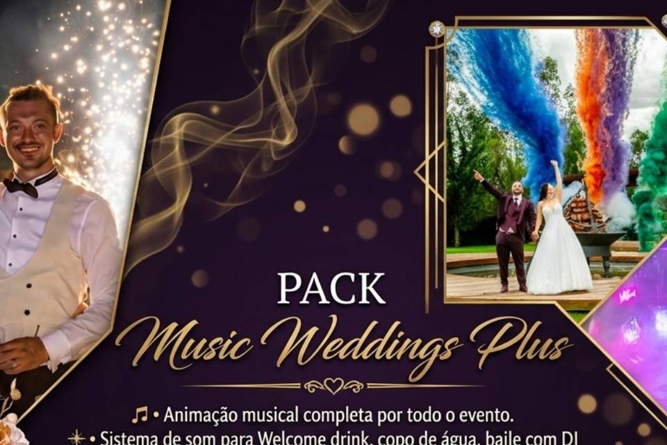 Packs music wedding plus