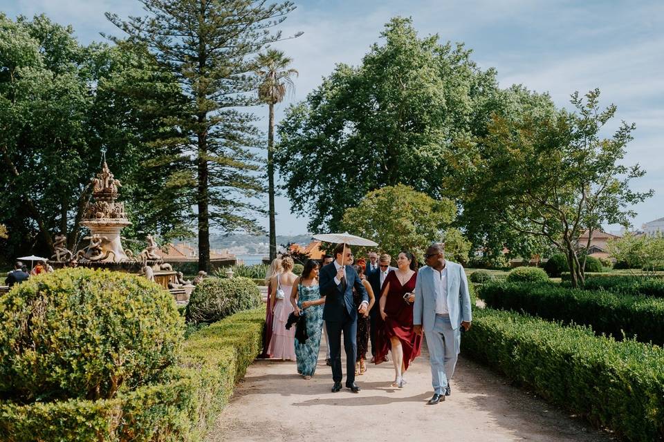 Guest Arriving Ceremony
