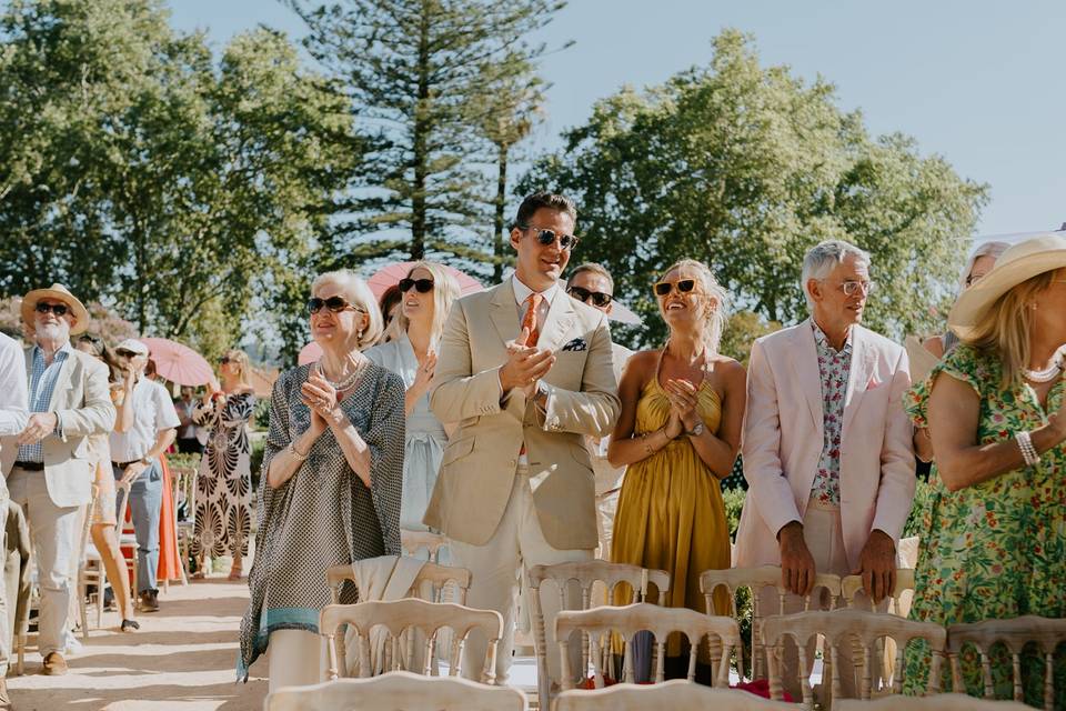 Guests During Ceremony