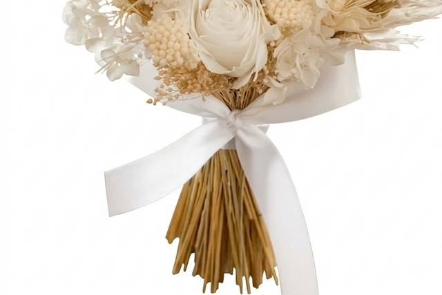 Pequeno ramo com flores secas