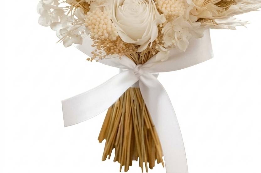 Pequeno ramo com flores secas
