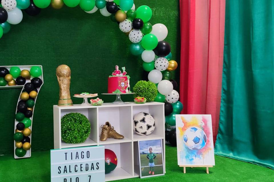 Aniversário Tema Futebol