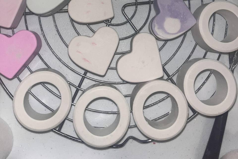 Peças em gesso cerâmico