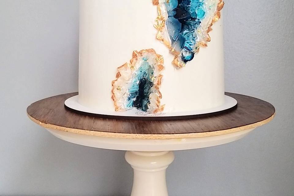Geode cake