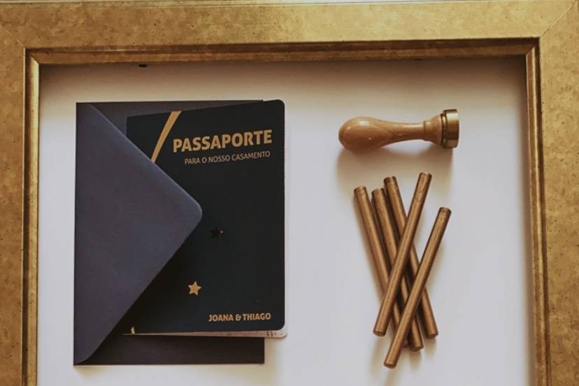 Kit convite passaporte