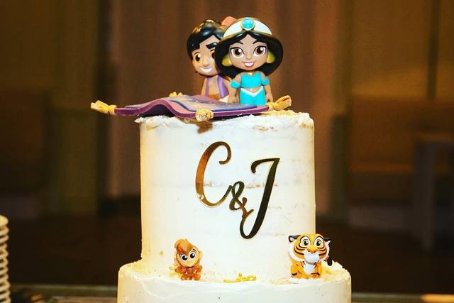 Bolo casamento CJ