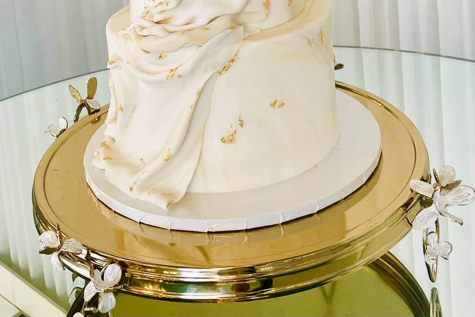 Golden Marble Cake