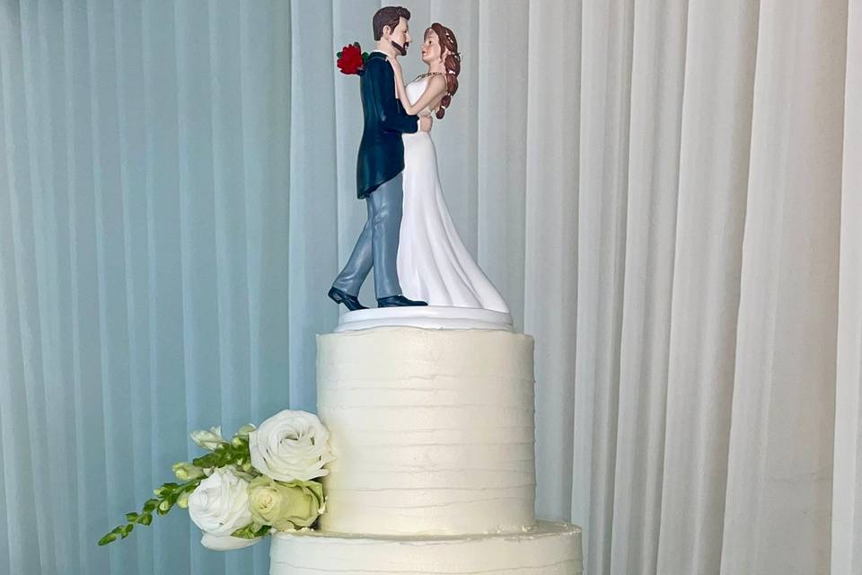 Buttercream Wedding Cake