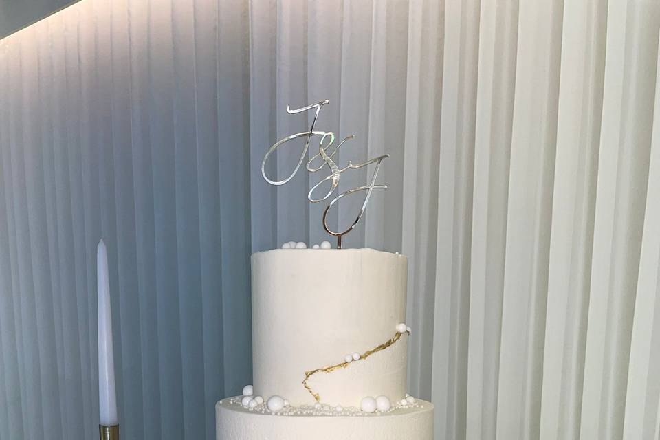 Buttercream Wedding Cake 2