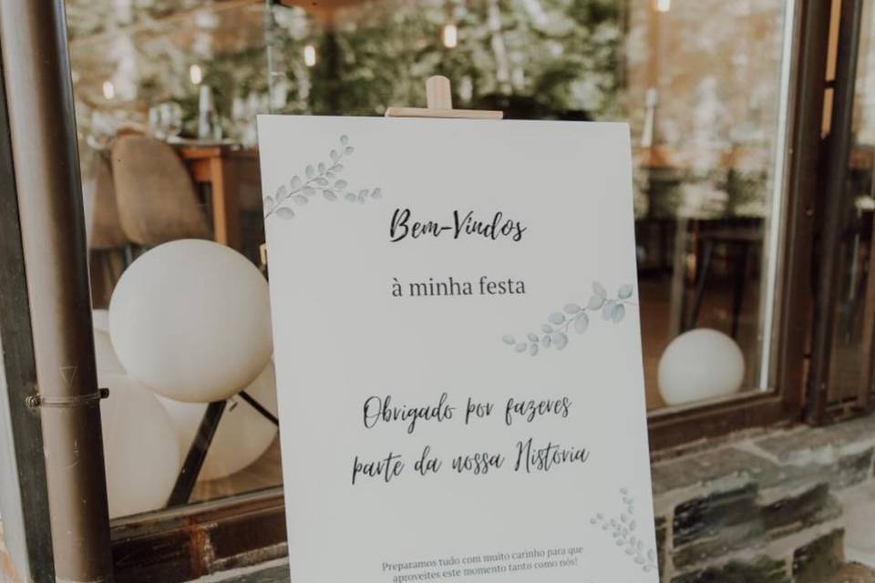 Painel Boas-Vindas