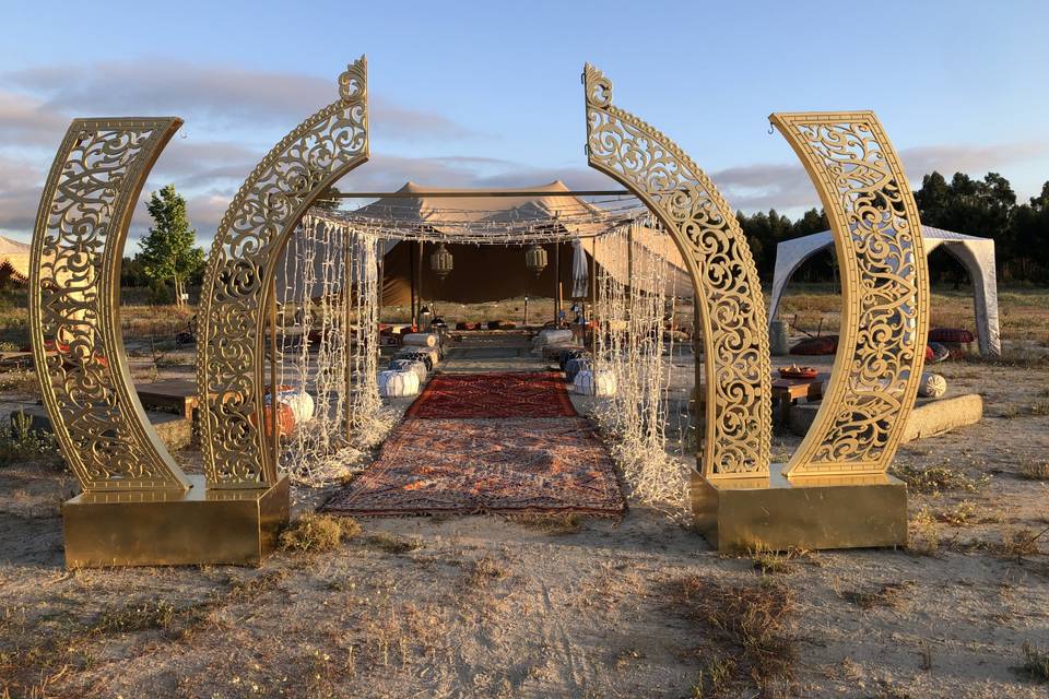 Entrada Boho Tent