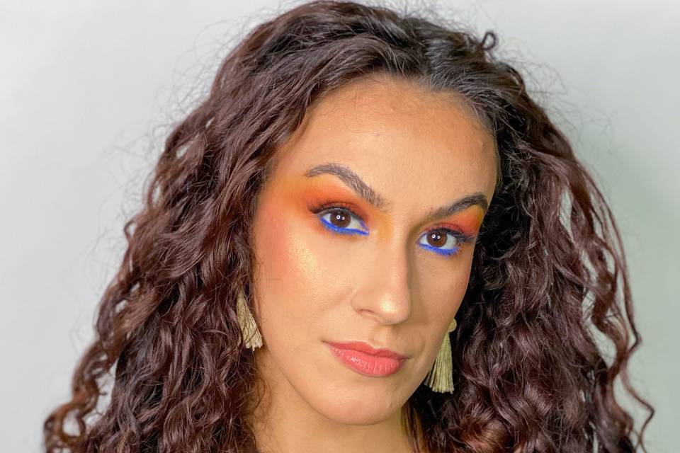 Makeup glam colors
