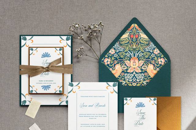 Colorful Bohemian Card