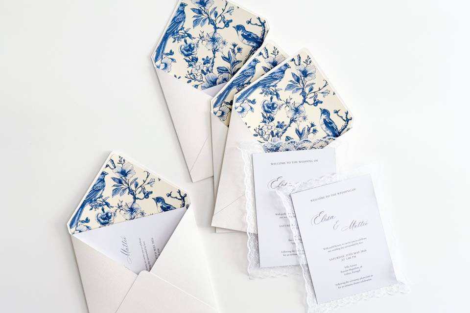 Convite · Envelope Liner