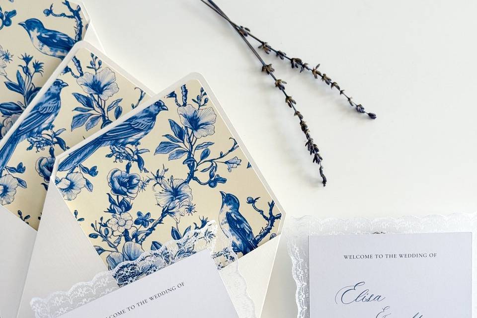 Convite · Envelope Liner