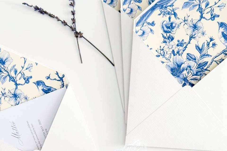 Convite · Envelope Liner