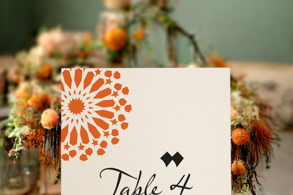 Table number